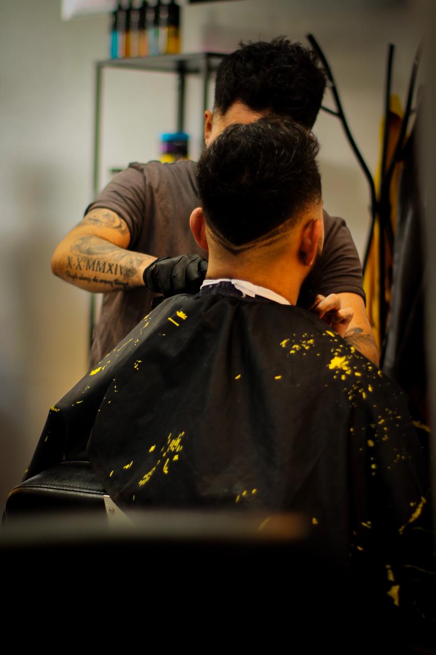 Trabajo de barbería
